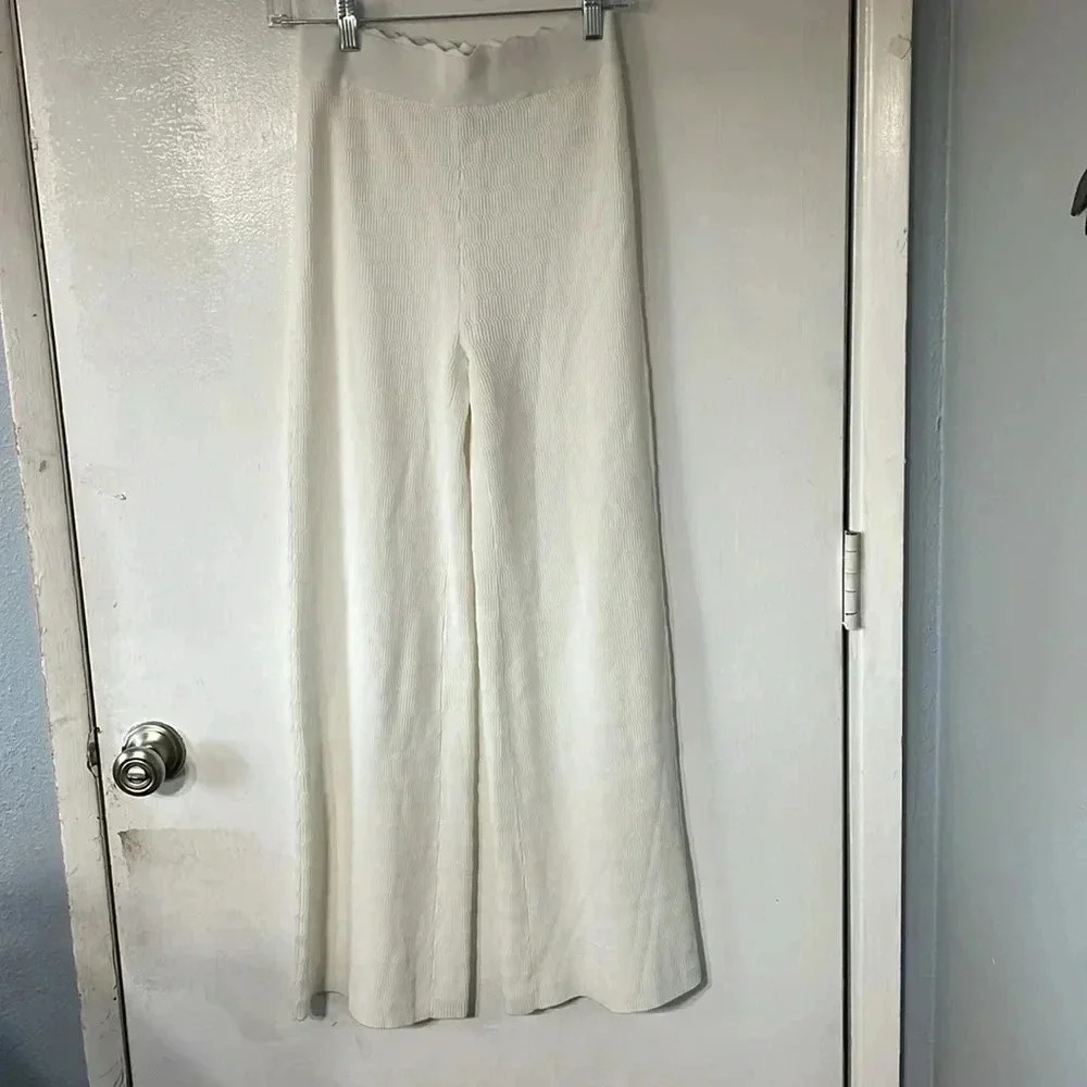 Hours of Harlow 1960 knit wide leg pants - Picture 2 of 7